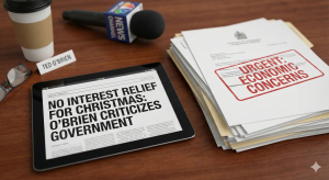 ക്രിസ്മസിന് പലിശ ഇളവില്ല; അൽബാനീസ് സർക്കാരിനെതിരെ രൂക്ഷ വിമർശനവുമായി ടെഡ് ഒബ്രിയാൻ