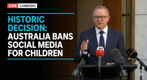 കുട്ടികൾക്ക് സോഷ്യൽ മീഡിയ നിരോധനം: ചരിത്രപരമായ തീരുമാനമെന്ന് ഓസ്‌ട്രേലിയൻ പ്രധാനമന്ത്രി