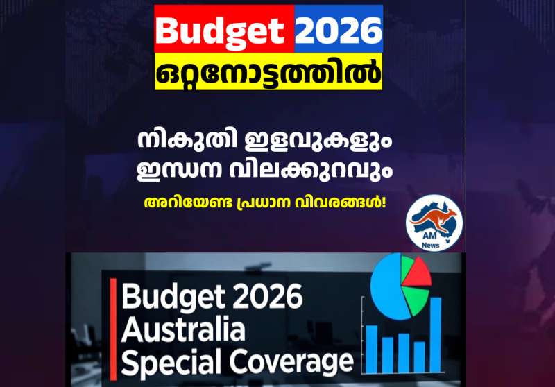 Budget 2026 ഒറ്റനോട്ടത്തിൽ: നികുതി ഇളവുകളും ഇന്ധന വിലക്കുറവും; അറിയേണ്ട പ്രധാന വിവരങ്ങൾ!