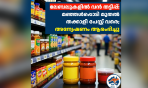 ലേബലുകളിൽ വൻ തട്ടിപ്പ്: മഞ്ഞൾപ്പൊടി മുതൽ  തക്കാളി പേസ്റ്റ് വരെ;  അന്വേഷണം ആരംഭിച്ചു